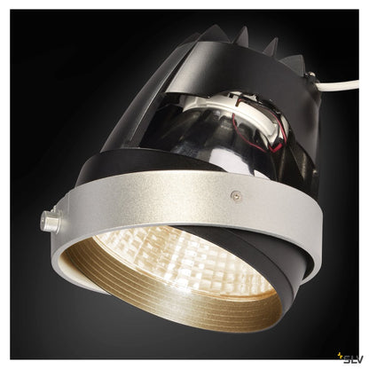 SLV COB LED MODUL, für AIXLIGHT PRO Einbaurahmen, silbergrau, 30°, CRI90+, 3200K