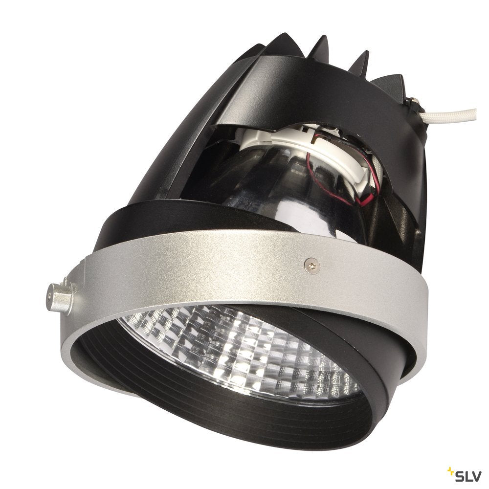 SLV COB LED MODUL, für AIXLIGHT PRO Einbaurahmen, silbergrau, 30°, CRI90+, 3200K