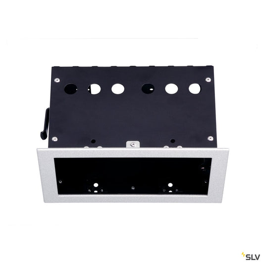 SLV Einbaurahmen AIXLIGHT PRO 50 2 FRAME grau/schwarz