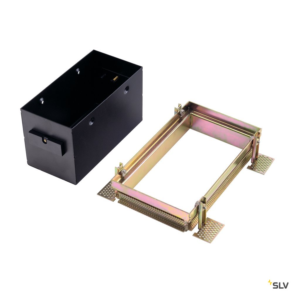 SLV Einbaurahmen AIXLIGHT PRO 50 2 FRAMELESS Kit schwarz