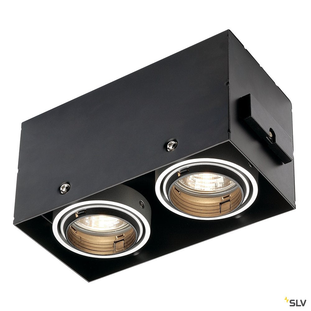 SLV Einbaurahmen AIXLIGHT PRO 50 2 FRAMELESS Kit schwarz