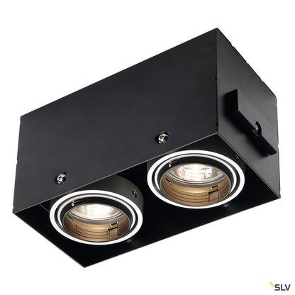SLV Einbaurahmen AIXLIGHT PRO 50 2 FRAMELESS Kit schwarz