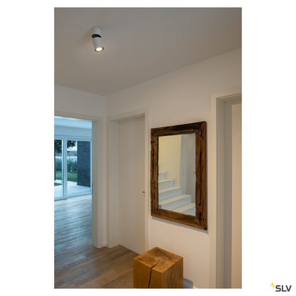 SLV SUPROS 78, Deckenleuchte, LED, 3000K, rund, weiß, 60° Linse