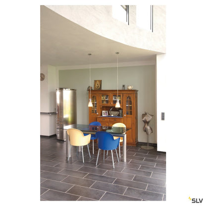 SLV Pendelleuchte BIBA III grau E14 60W