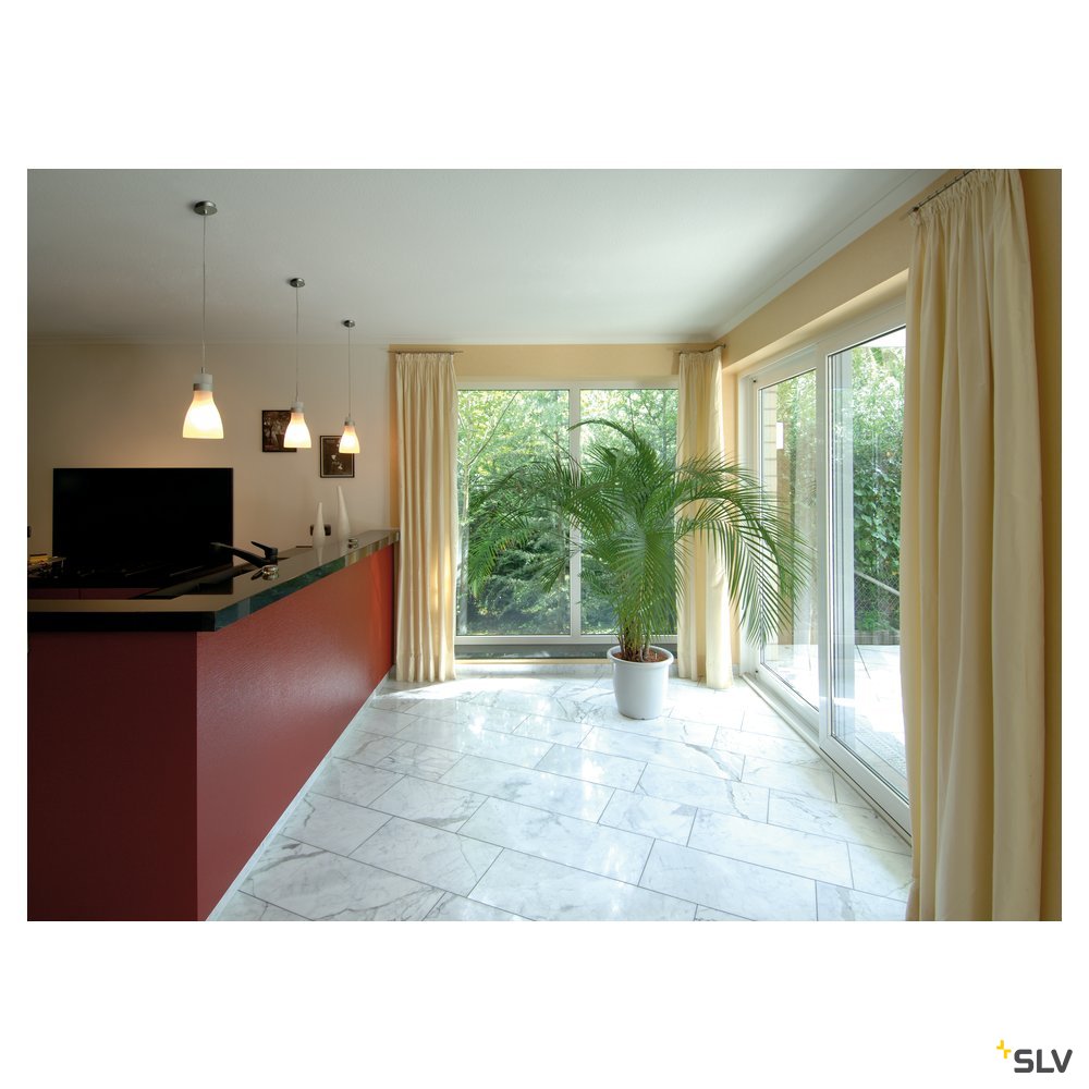 SLV Pendelleuchte BIBA III grau E14 60W