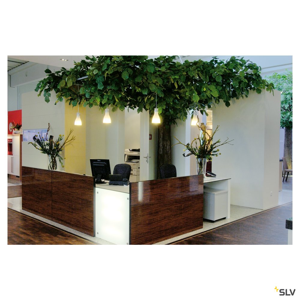 SLV Pendelleuchte BIBA III grau E14 60W