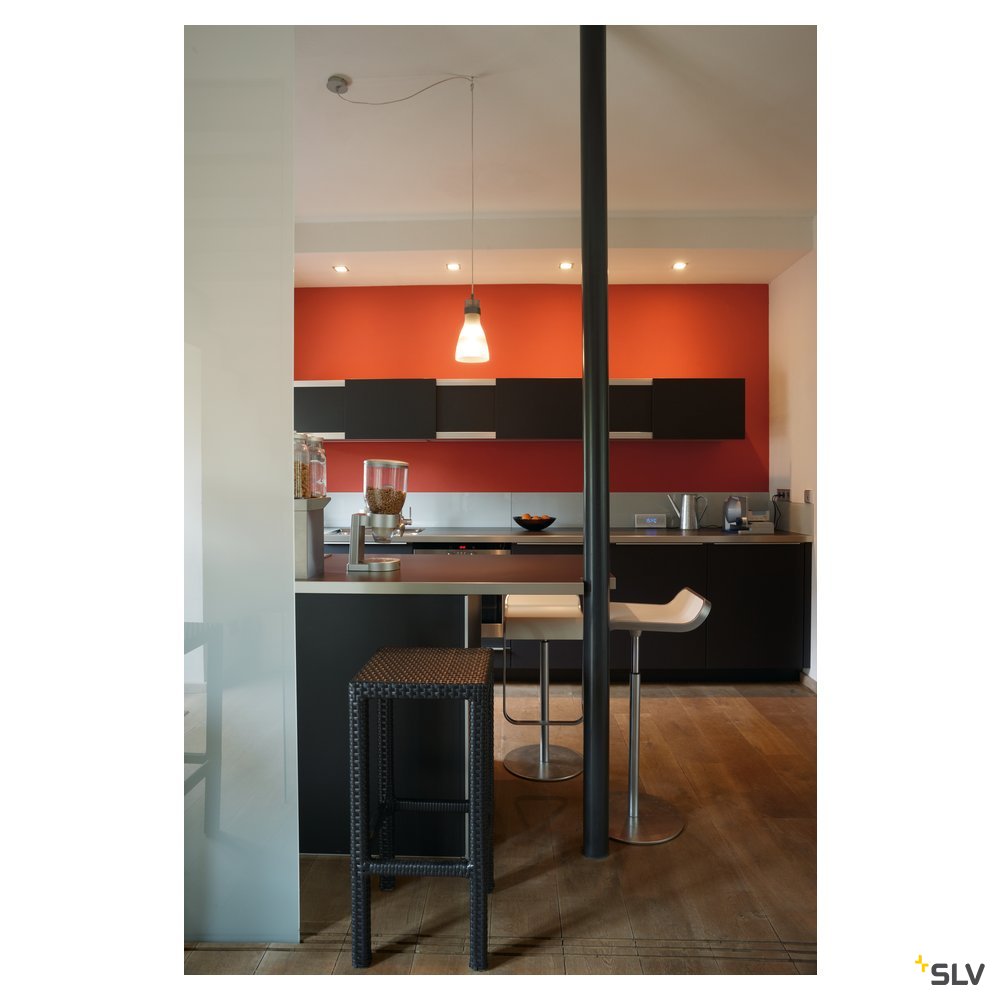 SLV Pendelleuchte BIBA III grau E14 60W