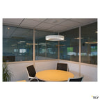 SLV MEDO PRO 60 RING Pendel- leuchte, weiss, LED