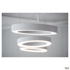 SLV MEDO PRO 60 RING Pendel- leuchte, weiss, LED