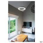 SLV MEDO PRO 60 RING Pendel- leuchte, weiss, LED