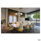 SLV MEDO PRO 90 RING Pendel- leuchte, weiss, LED