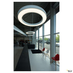 SLV MEDO PRO 90 RING Pendel- leuchte, weiss, LED