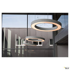 SLV MEDO PRO 90 RING Pendel- leuchte, weiss, LED
