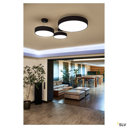 SLV Abhängset für 1-10V MEDO LED, schwarz, 5-adrig