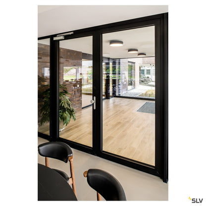 SLV MEDO 60 LED Deckenleuchte, schwarz, optional abpendelbar