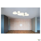 SLV MEDO 90 LED Deckenleuchte, weiss, optional abpendelbar