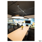 SLV MEDO 90 LED Deckenleuchte, schwarz, optional abpendelbar