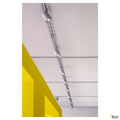 SLV EURO SPOT ES111, silbergrau, max. 75W, inkl. 1P.-Adapter
