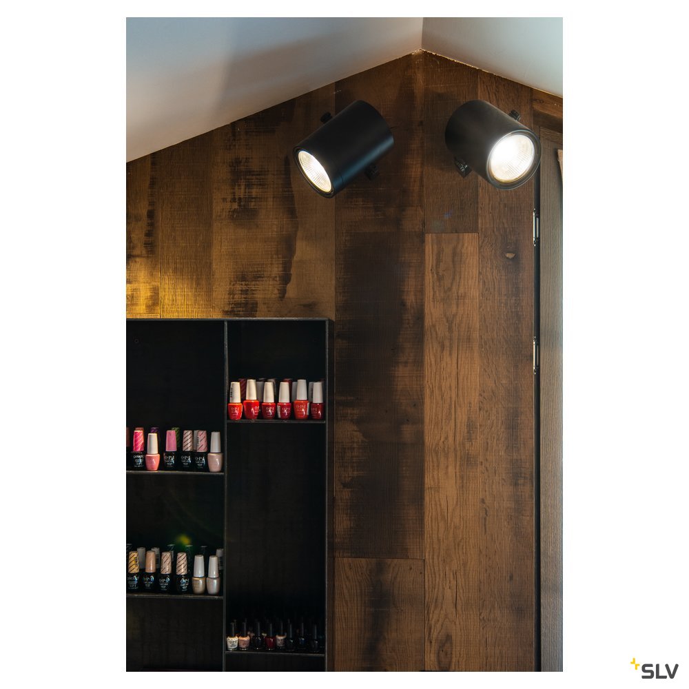 SLV EUTRAC Universal Punktauslass, schwarz, neue Version