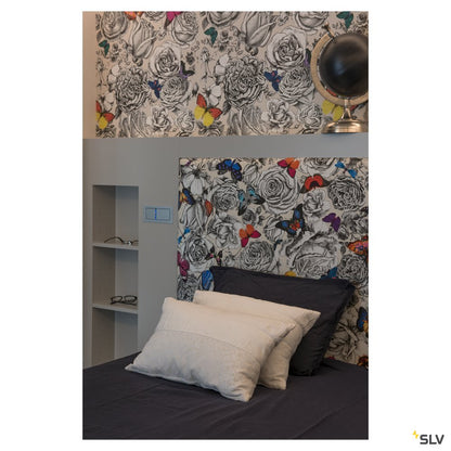 SLV Wandleuchte BEDSIDE LINKS grau 3W LED 3000K