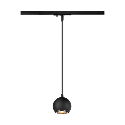 LIGHT EYE® 90, 1~ Pendelleuchte, GU10, Pendellänge 150 cm, 1x max. 6 W, matt schwarz
