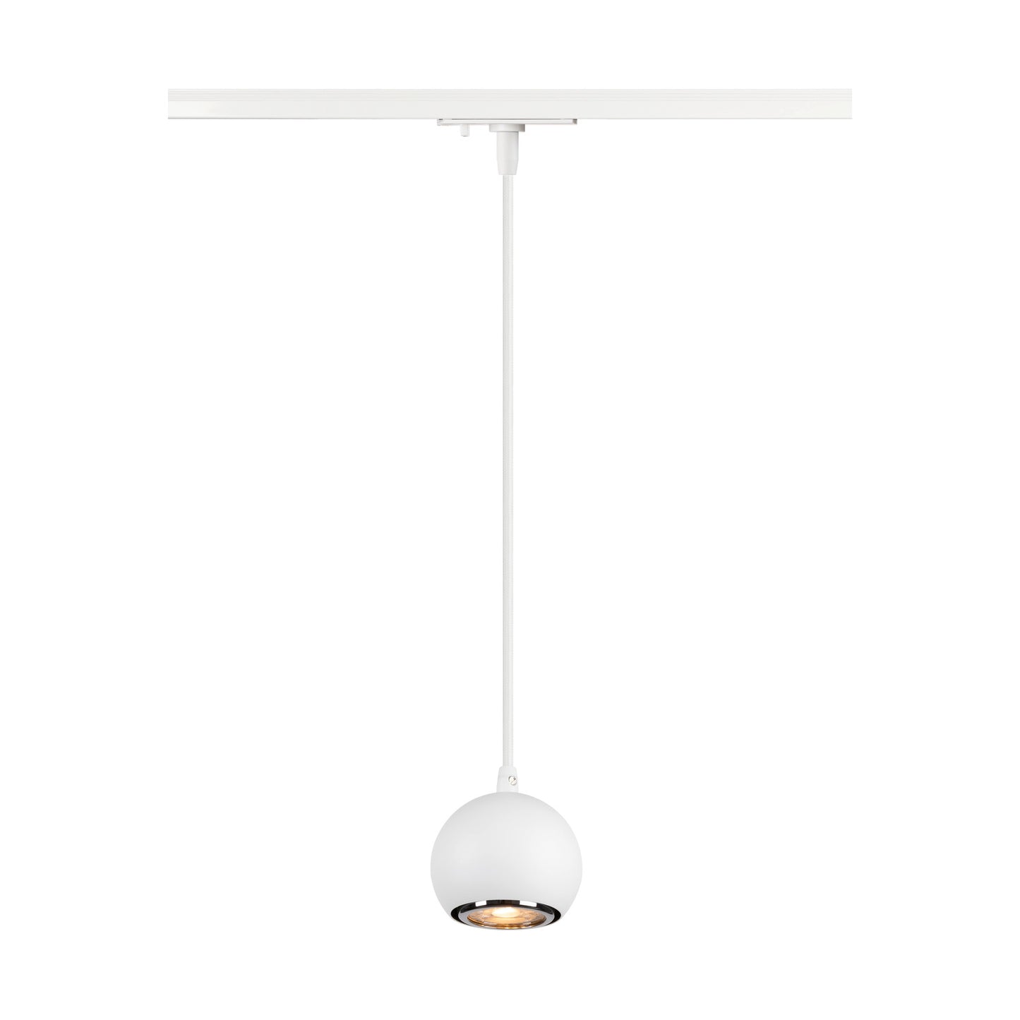 LIGHT EYE® 90, 1~ Pendelleuchte, GU10, Pendellänge 150 cm, 1x max. 6 W, matt weiß