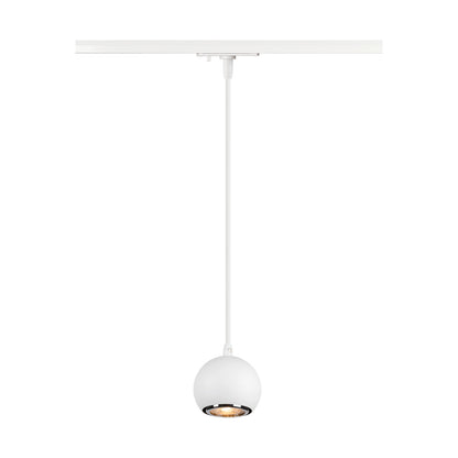 LIGHT EYE® 90, 1~ Pendelleuchte, GU10, Pendellänge 150 cm, 1x max. 6 W, matt weiß