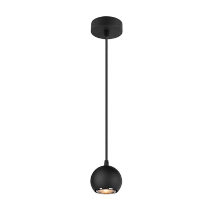 LIGHT EYE® 90, Pendelleuchte, GU10, Pendellänge 150 cm, 1x max. 6 W, matt schwarz