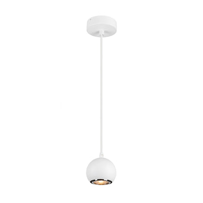 LIGHT EYE® 90, Pendelleuchte, GU10, Pendellänge 150 cm, 1x max. 6 W, matt weiß