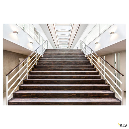 SLV LOGS IN Wandleuchte, eckig, aluminium brushed, 5W LED, 3000K