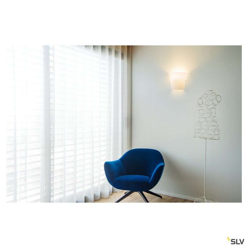 SLV BASKET Wandleuchte, E27, max. 60W, Glas