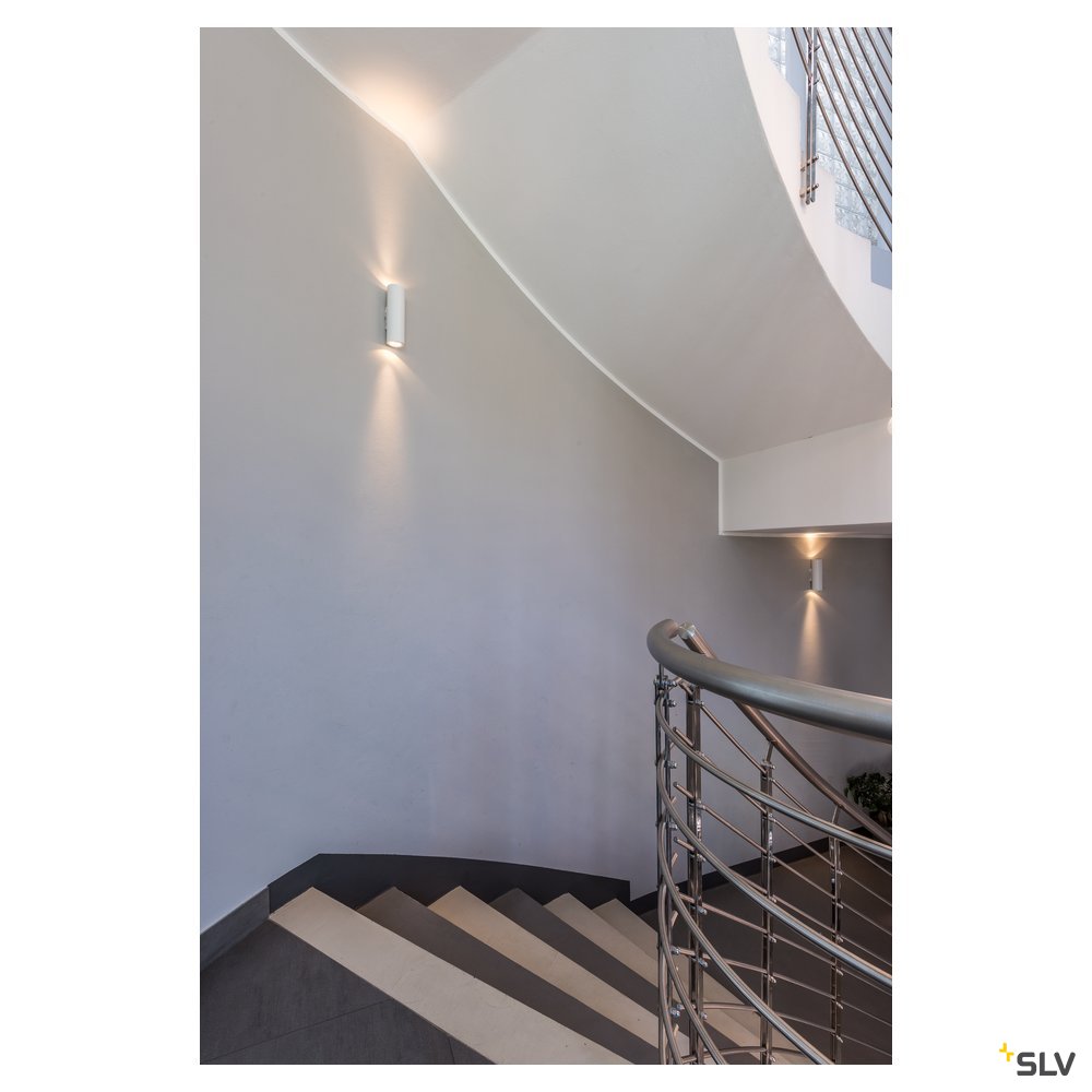SLV ENOLA_B UP/DOWN Wandleuchte, weiss, 2xGU10, max. 50W