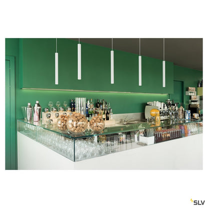 SLV UBA Pendant, Pendelleuchte, rund, weiss, 9W LED, 3000K