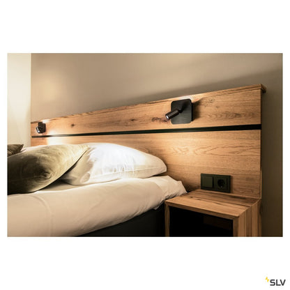 SLV NAPIA Wandleuchte, schwarz