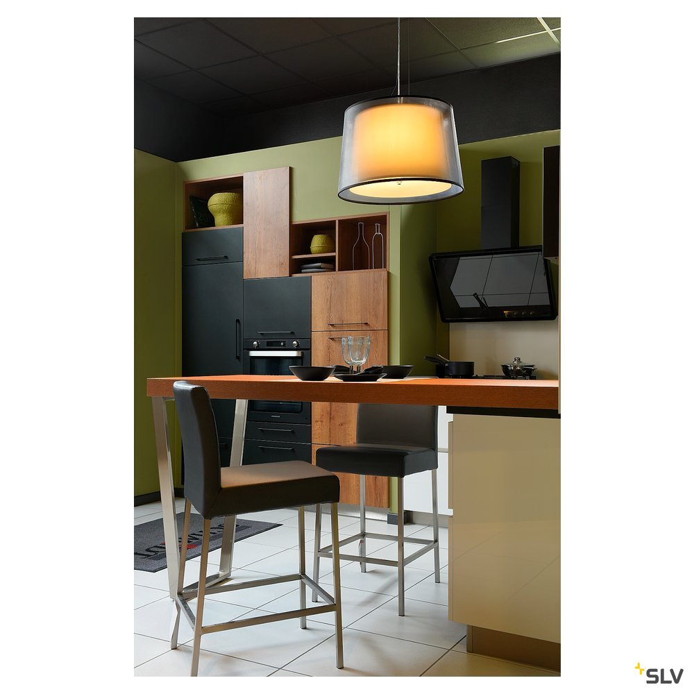 SLV BISHADE Pendelleuchte, PD-1, 3xE27, max. 3x 23W