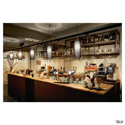 SLV FITU Ceiling Hook, schwarz, Distanzabhänger für Pendel- leuchten, Deckenmontage