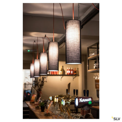 SLV FITU Ceiling Hook, schwarz, Distanzabhänger für Pendel- leuchten, Deckenmontage