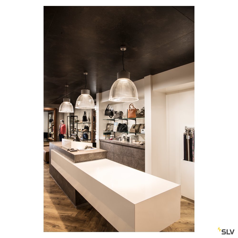 SLV PARA MULTI DLM Pendelleuchte, silbergrau,inkl.Philips DLM ES Modul 18W, 4000K, 2000lm