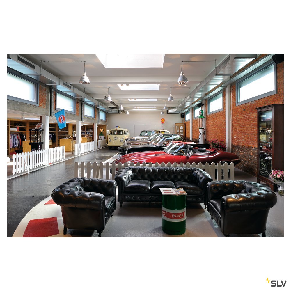 SLV Hallenleuchte PARA 380 grau E27 260W