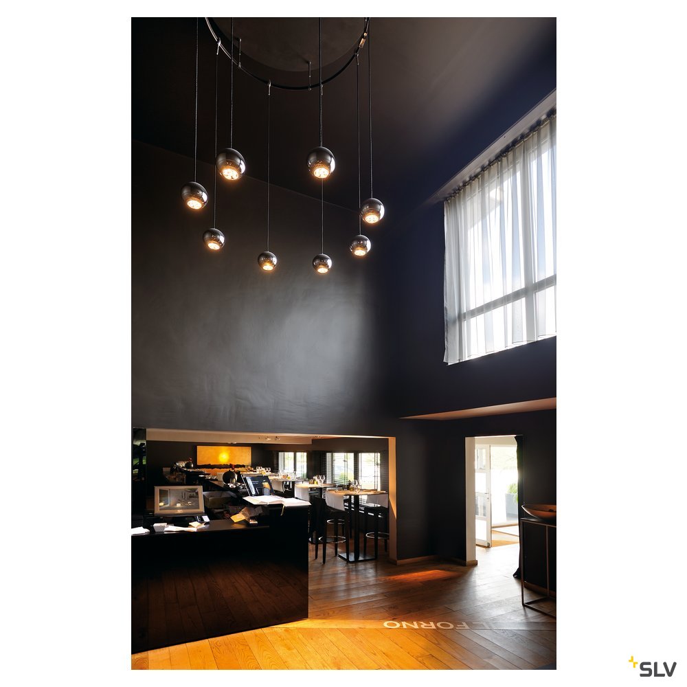 SLV LIGHT EYE PENDEL ES111 für EASYTEC II, chrom, GU10, max. 75W