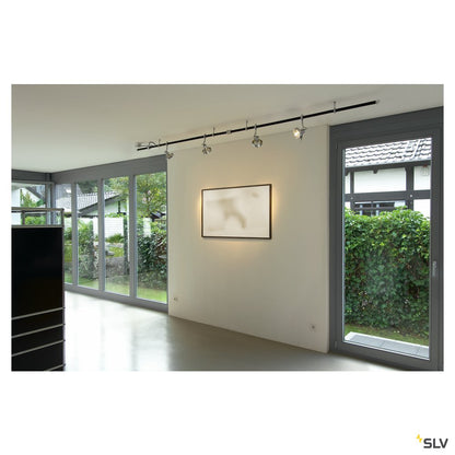 SLV YOKI ES111 Lampenkopf für EASYTEC II, chrom, max. 75W, inkl. Decoring