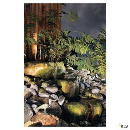 SLV Gartenstrahler NAUTILUS SPIKE XL schwarz GU10 11W 1,5m