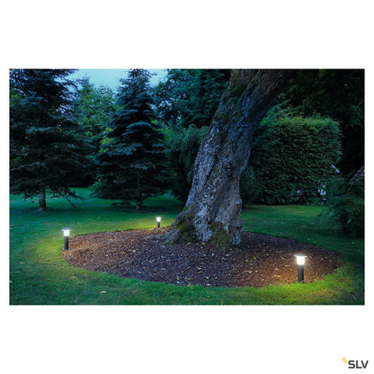 SLV Pollerleuchte ALPA MUSHROOM 40 steingrau E27 24W IP55