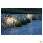 SLV VAP 70 Stehleuchte, rund, Edelstahl 304, E27, max. 23W, IP44