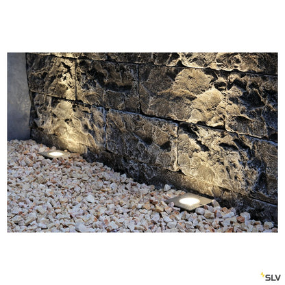 SLV Bodeneinbaustrahler DASAR115 GU10 eckig 316 35W IP67