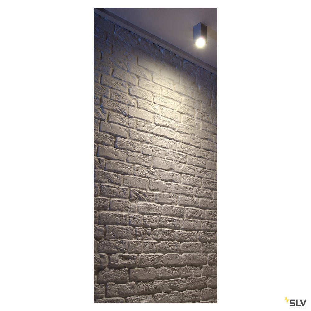 SLV THEO CEILING OUT Deckenleuchte, eckig, silbergrau, GU10, max. 35W