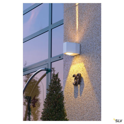 SLV OUT BEAM LED Wandleuchte, Beam up/down, silbergrau