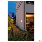 SLV TERANG 2 Wand- und Decken- leuchte, oval, anthrazit, 3000K, IP44