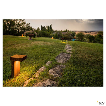 SLV RUSTY PATHLIGHT Stehleuchte, Eisen gerostet, GX53, max. 9W