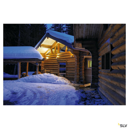 SLV NAUTILUS SQUARE LED Wand- leuchte, eckig, anthrazit, 6W, 3000K